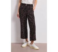 7/8 Wide Legs pantalon avec détail de ceinture