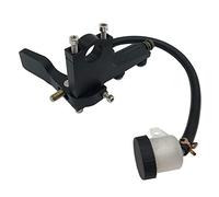 7/8in Motorcycle Clutch Thumb Brake Lever Rear Master Pump Cylinder Handle Kit Aluminium Alloy Universal Fit for Hydraulic Brake Bracket Replacement Durable and Reliable