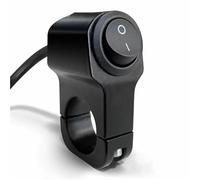 7/8po Interrupteur Marche/arrêt Pour Phare De Guidon De Moto Bouton D'éclairage En Alliage D'aluminium Étanche Pour Scooter Et VTT Bouton d'allumage de la moto