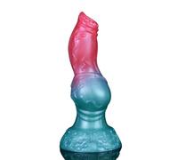 7.91 "Gode chien avec ventouse puissante Gode point G Gode énorme Gode pénis femme anal sex toy