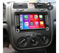 7" Android 14 Autoradio pour VW Caddy 2015 2016 2017-2024, 2+64G Touch Screen Head Unit GPS Navi Bluetooth Doppel Din Radio avec Wireless Carplay Android caméra de recul WiFi FM/RDS Mirror Link