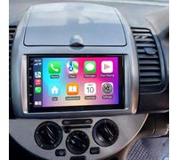 7" Android 14 Double Din Car Stereo for Nissan Note 2006-2013 with Wireless Carplay Android Auto Touch Screen Android Car Radio GPS Navi Bluetooth FM RDS Backup Camera WiFi Mirror Link 2+32G