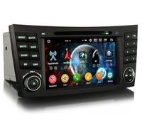 7" Android 16 DVD Autoradio Carplay pour Mercedes CLS W211 W219
