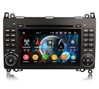 7" Android 16 DVD Autoradio Mercedes A/B Class W169 W245 Sprinter Vito W639 | erisin 4+64Go 8 Core Carplay Android Auto GPS Navigateur Stéréo Bluetooth 5.0 WiFi Écran tactile Lecteur CD Canbus
