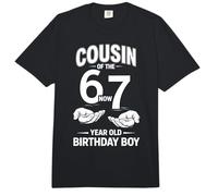 7 Ans Anniversaire J'avais 6 Ans Maintenant J'Ai 7 67 Meme Cousin Comfort Colors Adult Heavyweight T-Shirt