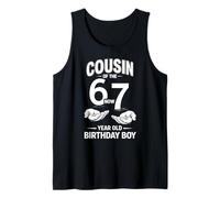 7 Ans Anniversaire J'avais 6 Ans Maintenant J'Ai 7 67 Meme Cousin Débardeur