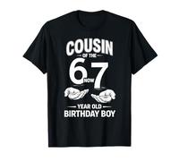 7 Ans Anniversaire J'avais 6 Ans Maintenant J'Ai 7 67 Meme Cousin T-Shirt