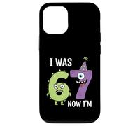 7 Ans Anniversaire J'avais 6 Ans Maintenant J'Ai 7 67 Meme Kids Girls Coque pour iPhone 12/12 Pro