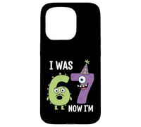 7 Ans Anniversaire J'avais 6 Ans Maintenant J'Ai 7 67 Meme Kids Girls Coque pour iPhone 15 Pro