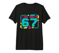7 Ans, Anniversaire, J'avais 6 Ans, Maintenant J'Ai 7 Filles drôles T-Shirt Haut de Gamme