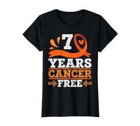 7 Ans de survivant de la leucémie Orange sans Cancer avec Espoir gagné T-Shirt Graphique avec Valeur