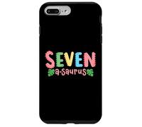 7 ans Saurus Kids Dinosaure 7ème anniversaire Famille Coque pour iPhone 7 Plus/8 Plus
