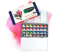 7 Artists Aquarelle Peinture 28 Godets Botanique Peinture Aquarelle Set | Palette Peinture Adulte | Coffret Watercolor