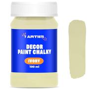 7 Artists Chalk Paint Ivoire 100 ml Peinture Chalk Paint | Craie Peinture | Peinture Bois Meuble | Vintage Paint | Chalky Paint | Peinture à la Craie | Chalky Peinture | Furniture Paint