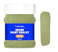 7 Artists Chalk Paint Vert Olive 230 ml Peinture Chalk Paint | Craie Peinture | Peinture Bois Meuble | Vintage Paint | Chalky Paint | Peinture à la Craie | Chalky Peinture | Furniture Paint