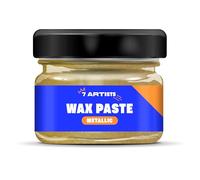 7 Artists Cirage Doré Métallique 20 ml - Cire Dorée pour Peinture Effet Métal | Cire a Dorer | Pâte à Dorer pour Cadre, Dorure Artisanale | Metallic Antique Guilding Wax à Patiner
