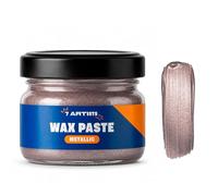7 Artists Cire Métallique Or Rose 20 ml - Gilding Wax Artistique à Base de Cire d’Abeille et d’Huile d’Orange | Effet Or Métallisé pour Meubles, Cadres, Bois, Plâtre & Argile | Wax Paste Antique