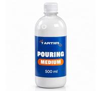 7 Artists Medium Acrylique Pouring Professionnel 500 ml - Medium de Lissage Brillant pour Peinture Acrylique | Diluant Peinture Transparent pour Fluid Art