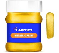 7 Artists Peinture Acrylique Metallique 230 ml Baroque Gold Acrylic Paint | Peinture Acrylique Métallique | Acrylique Peinture | Peinture Acrylique Dorée | Peinture Metallique | Peinture Metallisee