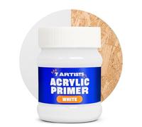 7 Artists Primer Acrylique Blanc 230 ml - White Gesso | Sous Couche Universel Base Peinture pour Toile, Bois et Papier | Ghesso pour Acrylique, Aquarelle et Huile