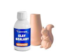 7 Artists Scellant Argile Transparent pour Poterie sans Cuisson 125 ml | Scellant contre L'humidité pour Argile Autodurcissante et Poterie Sans Cuisson | Non Jaunissant et Réservé à L'intérieur