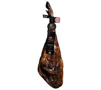7 BELLOTAS Jambon 100% Ibérique Bellota | Fabriqué à partir de Porc Ibérique Nourris aux glands et de Curation Naturelle | Jamon espagnol de Pata Negra avec 48 Mois