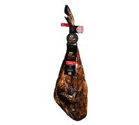7 BELLOTAS Jambon 50% Ibérique | Fabriqué à partir de Porcs Ibériques Nourris aux glands et Processus de Curation Naturelle | Jamon Iberico Bellota Espagnol | 48 Mois (Avec os + 8 Kg.)