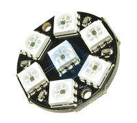 7 bits 7 bits LED WS2812 5050 RGB LED Ring Lamp Light avec pilotes intégrés pour protection contre l'inversion de polarité IC contrôle