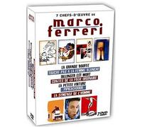 7 chef-d'oeuvre de Marco Ferreri (La grande bouffe ; Touche pas a la femme blanche ; Dillinger est mort ; Contes de la folie ordinaire ; La petite voiture ; Pipicacadodo ; La semence de l'homme)
