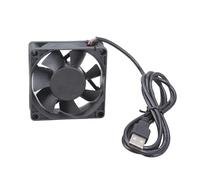 7 Cm 7025 Ventilateur De Refroidissement Boîtier D'ordinateur À Roulement Alimenté Par USB 5 V 2300 Min 28CFM Pour Routeur Téléviseurs Boîtes Ventilation Longue Durée Ventilateur