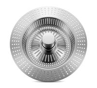 ⌀7 cm Bouchons de Crépine D'évier en Acier Inoxydable, Bouchon Évier Cuisine Filtre Drainage Rapide, Crépine D'évier retenant Déchets de Cuisine, Filtre Evier Cuisine Contre Blocages, Odeurs