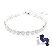 (7) Coffret cadeau de bijoux Ariana Grande Tennis Heart Angelic couleur argent de bonne marque