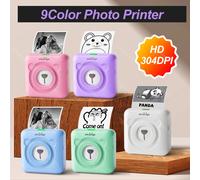 7 couleurs Peripage A6 304DPI Mini imprimante Photo Notes autocollant étiquette Machine d'impression Bluetooth Portable sans fil imprimante marqueur