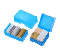 7 cubes de densité métallique en cuivre aluminium et fer | Ensemble scientifique pour l’apprentissage visuel, portable et facile à ranger, pour étudiants en chimie, labs et classes