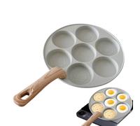 7 Cups Omelette Pan Nonstick 7 - Mold Crepe Pancake Omelet Skillet Cooker