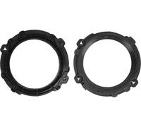 7 Dans la lunette des phares support de bague de montage de la moitié du support de remplacement pour Jeep Wrangler TJ modèles 1997-2006
