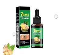 7 Day Nail Treatment Serum, Ginger Nail Growth Serums, Suitable for Bleached,Damaged and Thick Nails, 30 ML