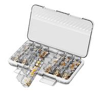 7 Day Pill Organizer, Clear Pill Case Travel, Portable Pill Dispenser, Pill Organizer for Supplements, Travel Pill Box, Medicine Pill Dispenser, Clear Pill Dispenser, for Outdoor, Supplements