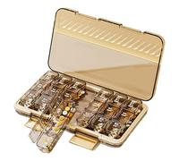 7 Day Pill Organizer, Clear Portable Pill Case, Convenient Medicine Storage 9.25x5.12in, Easy to Use Dispenser, Travel Medicine Box for Outdoor and Indoor Use