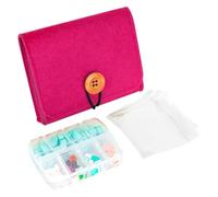 7-Day Secure- Pill System - Reliable Daily Medication Organizer, Durable, Secure-Locking Lids Prevent Accidental Spills, Compact & Travel-Ready Design, Perfect for &