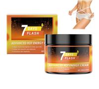 7 Days Flash Cream,Advanced Hot Sweat Body Cream,Hot Energy Firming Lotion,Contouring Cre am for Belly/Thighs/Arms,Cellulite,Moisturize,Skin Appearance Improvement,Fast-Absorbing,Non-Greasy (1PCS)