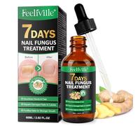 7 Days Nail Treatment for Toenail, Traitement pour les Ongles, Ginger Nail Treatment, Solution pour les Ongles Décolorés, Endommagés et les Ongles épais, 60ml