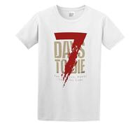 7 Days to Die T-Shirt White Mens Tee Unisex Shirt 3XL