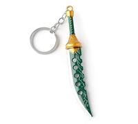 7 Deadly Sins Meliodas Sword Rhitta Hache Lost Bane Porte-clés Gideon Chastiefol Accessoires (Lost Bane), Fléau perdu, taille unique