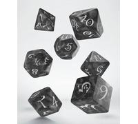 7 Dés Q-Workshop Classic Rpg Fumée / Blanc