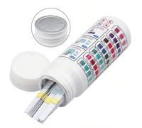 7 en 1 100 bandelettes de test de qualité de l'eau, bandelettes de test multifonctionnelles pour piscine et spa, bandelettes de test pour bain à remous pour mesurer avec précision le pH, la dureté, le