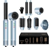 7 En 1 Air Styler Brosse Soufflante Airstyler 110000 Tr/Mim Seche Cheveux Avec Brosse Soufflante Ion Sèche Cheveux Sèche Cheveux Diffuseur Boucle Thermal Brush Arricciacapelli Ad Aria Léger