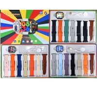 7 En 1 Bracelet Montre Intelligente T24Promax Montre De Sport Pour Hommes Femmes Bluetooth Appel Smartwatch Série 10 Pour Apple Montre Intelligente 2024 Nouveau.Pink.