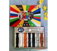 7 En 1 Bracelet Montre Intelligente T24Promax Montre De Sport Pour Hommes Femmes Bluetooth Appel Smartwatch Série 10 Pour Apple Montre Intelligente 2024 Nouveau.Black.