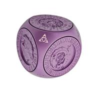 7 en 1 Dice Ensemble - Dice de polyèdre Rotatif en métal, dés de Portable, dés rotative en métal pour Adolescents Couples de Famille Adultes | Cadeau de Jeu de Jeu Parfait pour Le Plaisir et l